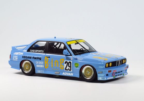 Збірна модель 1/24 автомобіль BMW M3 E30 Gr. A 1990 Fuji InterTEC Class Winner NuNu PN24019
