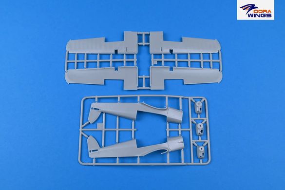 Збірна модель 1/48 літак Percival P.10 Vega Gull (military service) DW 48005