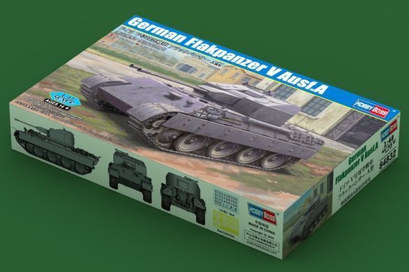 Сборная модель 1:48 немецкая Flakpanzer V Ausf.A Hobby Boss 84832