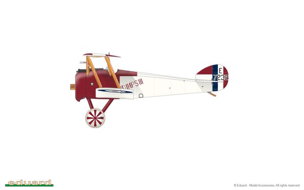 Збірна модель 1/48 літак Sopwith F.1 Camel (Clerget) Weekend edition Eduard 8486