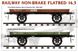 Збірна модель 1/35 залізнична безгальмівна Бортова 16,5т MiniArt 39004