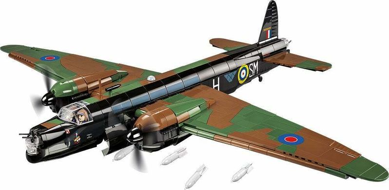 Навчальний конструктор британський двомоторний бомбардувальник Vickers Wellington Mk.II COBI 5723