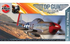 Збірна модель 1/72 літака P-51D Mustang від Top Gun Maverick Airfix 00505