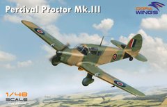 Сборная модель 1/48 самолет Percival Proctor Mk.III DW 48006