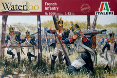 Збірна модель 1/72 фігури французька легка піхота Наполеона Italeri 6066