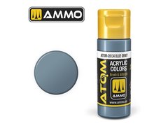 Акриловая краска ATOM Blue Gray Ammo Mig 20134