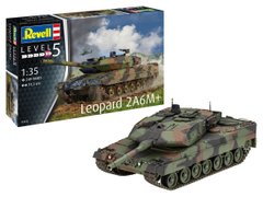 Сборная модель 1/35 танк Leopard 2A6M+ Revell 03342