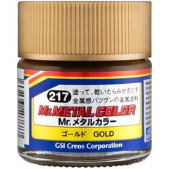Нитрокраска Mr.Metal Color Gold metallic Mr.Hobby МС217