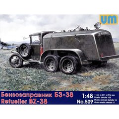 Сборная модель 1/48 бензозаправщик БЗ-38 UM 509