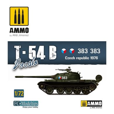 Decals 1/72 T-54B 1/72 T-54B Decals Ammo Mig 8062, In stock