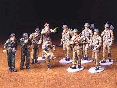 Набор британской пехоты времен Второй мировой войны, 1/48 (Европейский фронт) Tamiya 32526