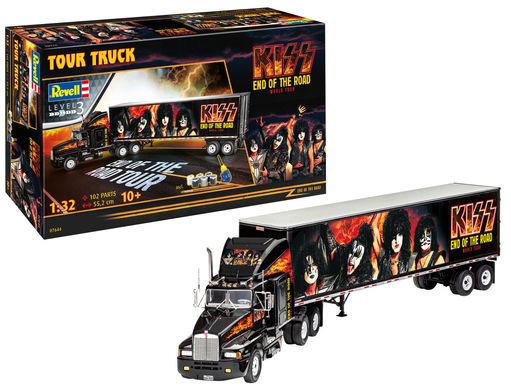 Модель грузовика KISS Tour Truck Revell 07644 1:32