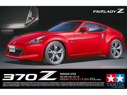Сборная модель 1/24 автомобиль Nissan 370Z Fairlady Z Tamiya 24315