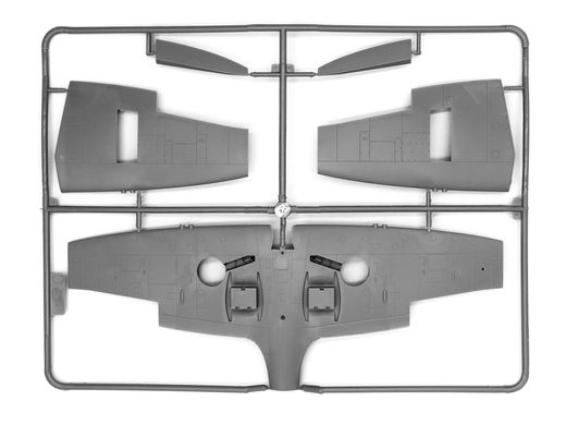 Сборная модель 1/48 самолет Спитфайр Mk.IXC «Снабжение пива», Британский истребитель 2 Мировой Войны ICM 48060