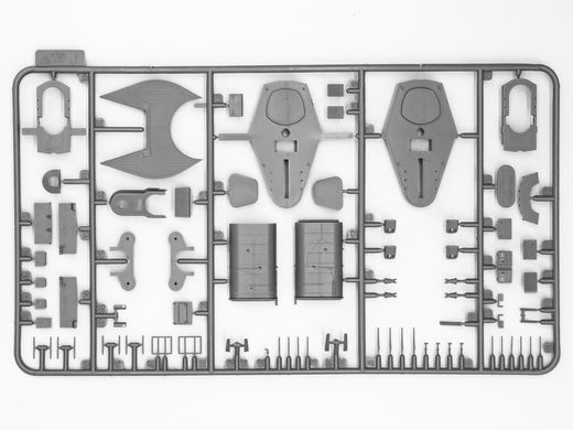 Сборная модель 1/350 "Кениг", Немецкий линейный корабль 1 Мировой войны ICM S.001