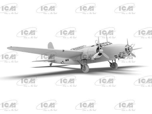 Сборная модель 1/48 японский тяжелый бомбардировщик Ki-21-Ia 'Sally' ICM 48196