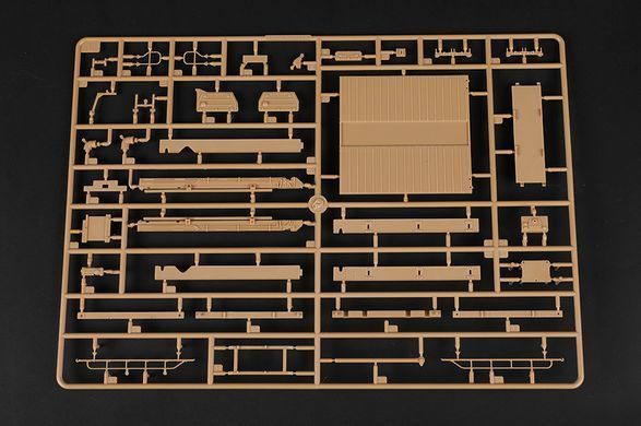 Assembled model 1:35 SAM 9M96 Of 50P6E TEL S350E Vityaz Hobby Boss 85529