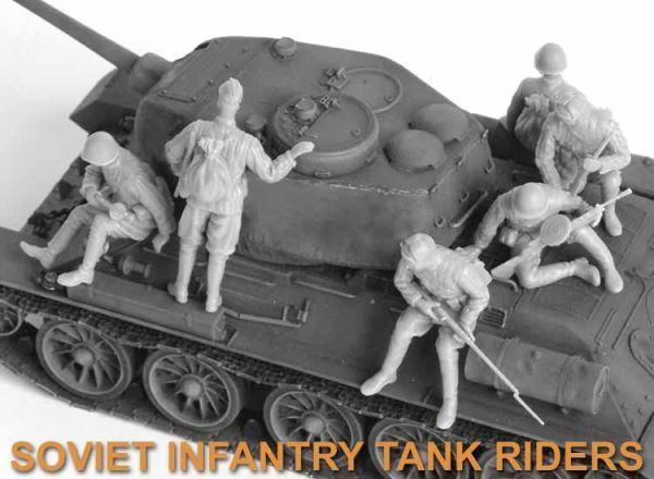 Советские пехотные танкисты Soviet Infantry Tank Riders Dragon 6197 | 1 ...