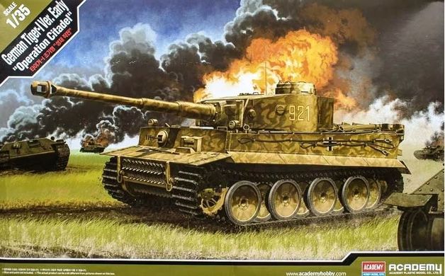 Сборная модель 1/35 танк Tiger I ранний (Операция «Цитадель») Academy 13509