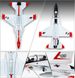 Assembled model 1/72 aircraft ROKAF T-50 Advanced Trainer Academy 12519