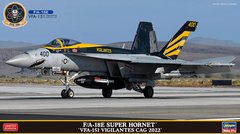 Сборная модель 1/72 F/A-18E Super Hornet "VFA-151 Vigilantes CAG 2022" Limited Edition Hasegawa 02450