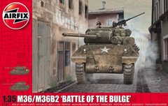 Assembled model 1/35 tank M36/M36B2, Battle of the Bulge Airfix A1366