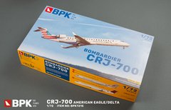 Збірна модель 1/72 літак CRJ-700 American Eagle/Delta BPK 7215