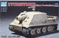 Сборная модель 1/72 танк Sturmtiger Assault Mortar Early Typ Trumpeter 07274