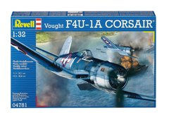 Сборная модель Самолета Vought F4U-1A Corsair Revell 04781 1:32