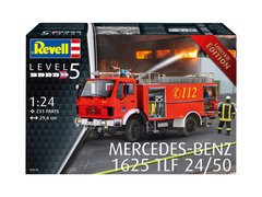 Prefab model 1/24 fire truck Mercedes-Benz 1625 TLF 24/50 Revell 07516