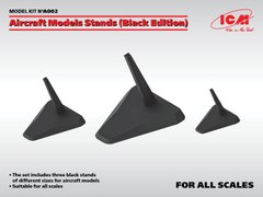 Stands for model airplanes (Black edition) ICM A002