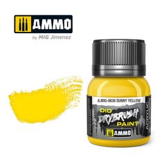 Фарба для техніки сухого пензля Drybrushing Сонячно-жовтий (Sunny Yellow) Ammo Mig 0639