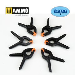 Set of micro clamps (6 pcs.) Expo tools 71016