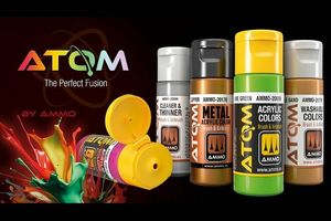 Presentation of the new revolutionary line of paints "ATOM" from AMMO