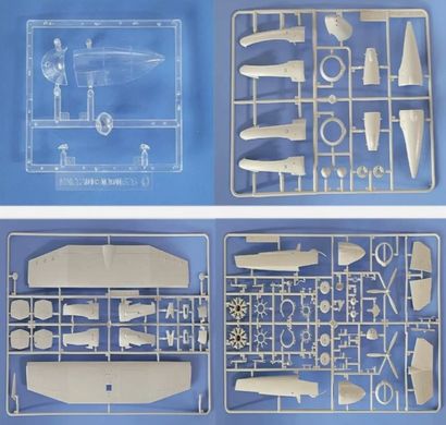 Prefab model 1/48 USN XF5F-1 Skyrocket Academy fighter 12363