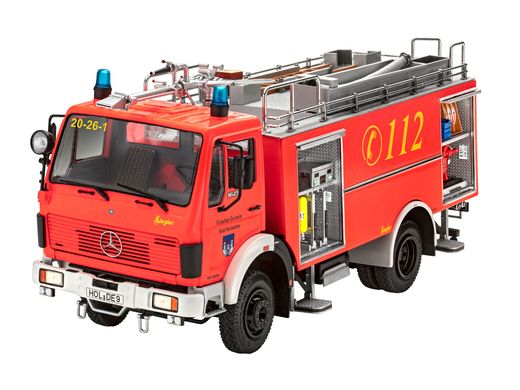 Збірна модель 1/24 пожежний автомобіль Mercedes-Benz 1625 TLF 24/50 Revell 07516