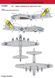 Декаль 1:72 пін-ап на Boeing B-17F Flying Fortress з технічними написами Foxbot 72-081T
