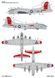 Декаль 1:72 пін-ап на Boeing B-17F Flying Fortress з технічними написами Foxbot 72-081T