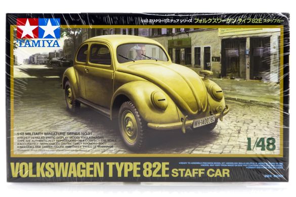 Збірна модель 1/48 Автомобіль Volkswagen Type 82E Staff Car Tamiya 32531