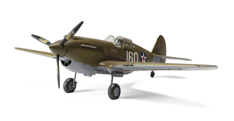 Збірна модель 1/48 винищувач Curtiss P-40B Warhawk Airfix A05130A