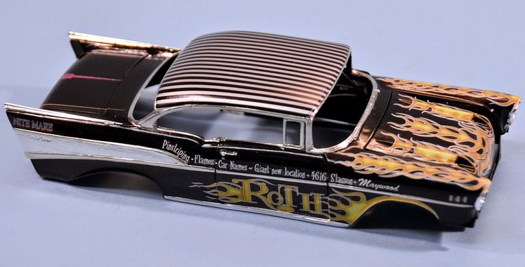 Diecast model car 57 Chevy Bel Air Ed "Big Daddy" Roth's Revell 85-4306 1:25