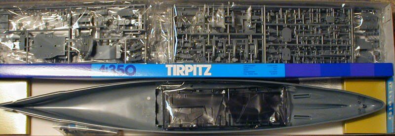 Збірна модель 1/350 німецький лінкор Тірпіц (Tripitz) Tamiya 78015