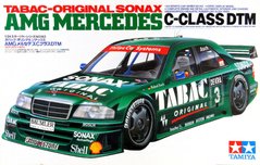 Збірна модель 1/24 автомобіль Tabac-Original Sonax AMG Mercedes Tamiya 24143