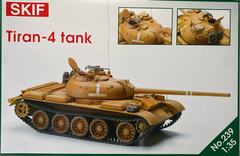 Assembled model 1/35 Tank "Tiran-4" SKIF 239