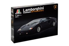 Сборная модель 1/24 автомобиль Lamborghini Countach 25 лет Italeri 3684