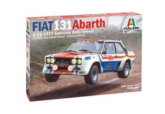 Збірна модель 1/24 автомобіль Fiat 131 Abarth Italeri 3621