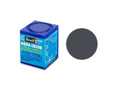Акрилова фарба сірий, матовий, 18 мл. Aqua Color Revell 36178