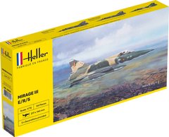 Збірна модель Літака Mirage III E / R / 5 Heller 80323 1:72