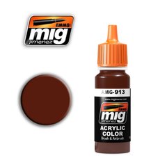 Acrylic paint Red Brown Base (Red Brown Base) Ammo Mig 0913