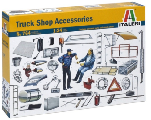 Набор аксесуаров 1/24 Truck Accessories Italeri 0764